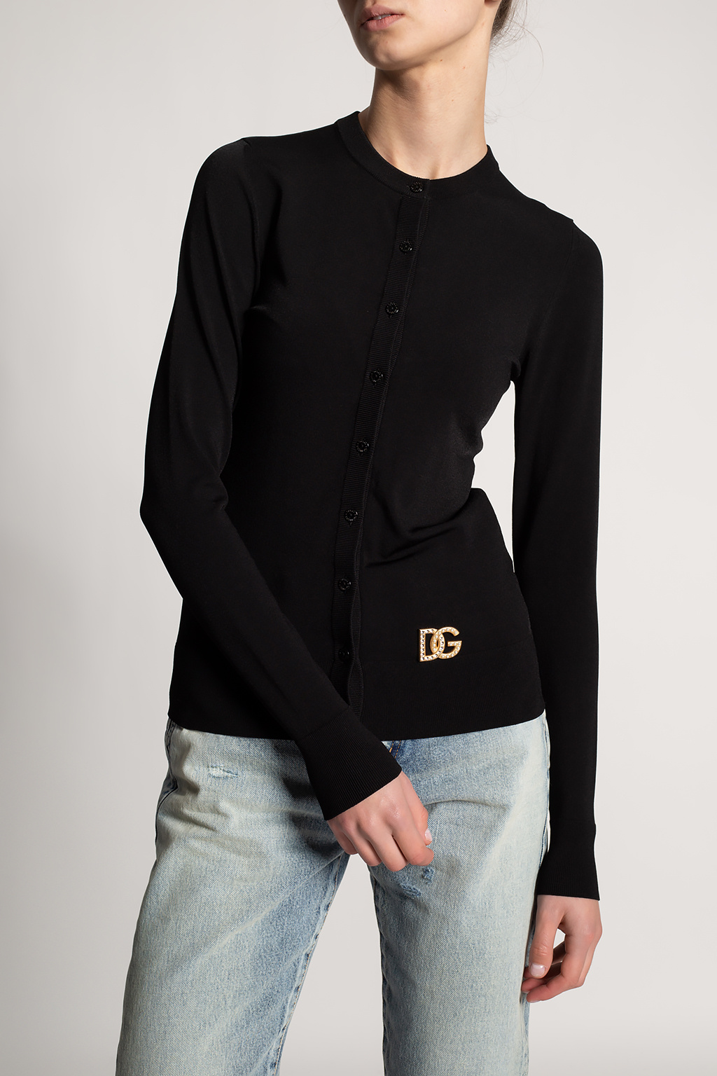 Dolce & Gabbana Cardigan with logo | Women's Clothing | IetpShops